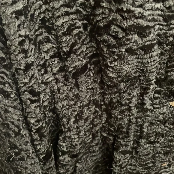 Deep Black Persian Cape Coat. Like Brand New 💕 - Picture 8 of 12